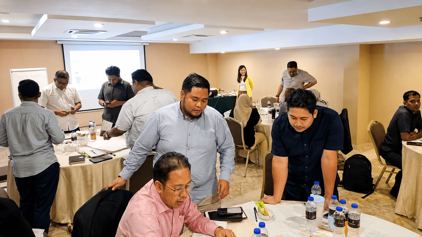 Julee Tan at a training workshop